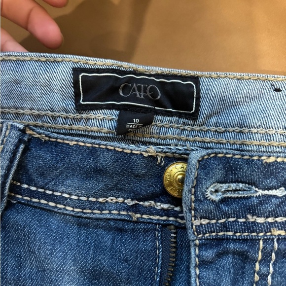 Cato Women's Blue Skinny Jeans - Picture 2 of 4